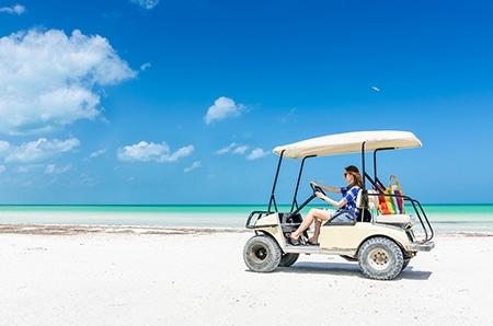 Comfortable Golf Cart Rentals in Culebra PR